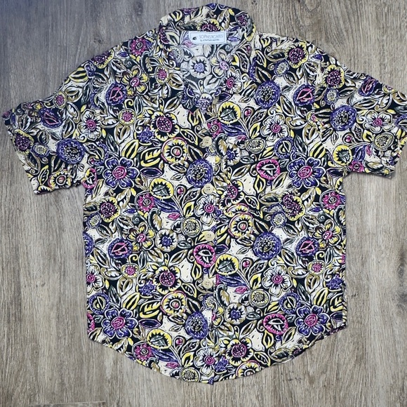 Goodfellow & Co Tops - Goodfellow & Co Multicolor Floral Men's Shirt